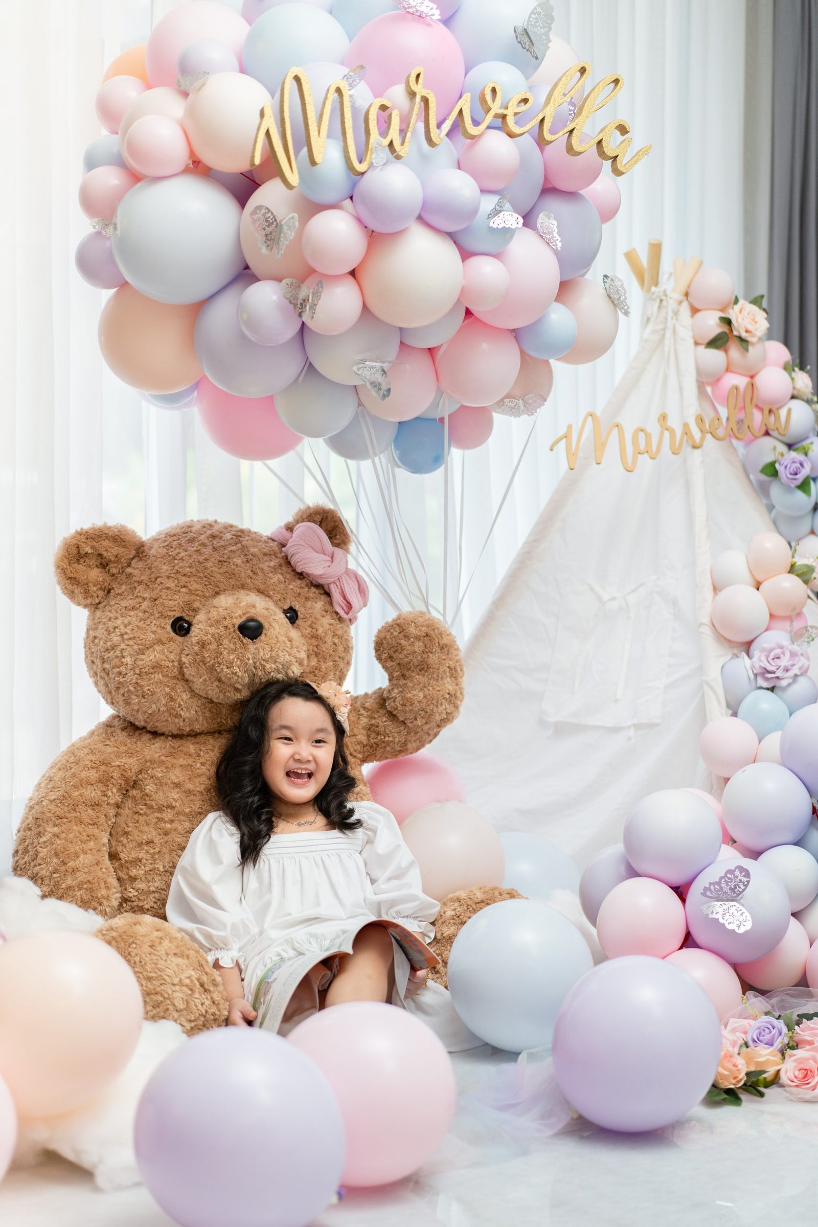 Hot air and tent decoration