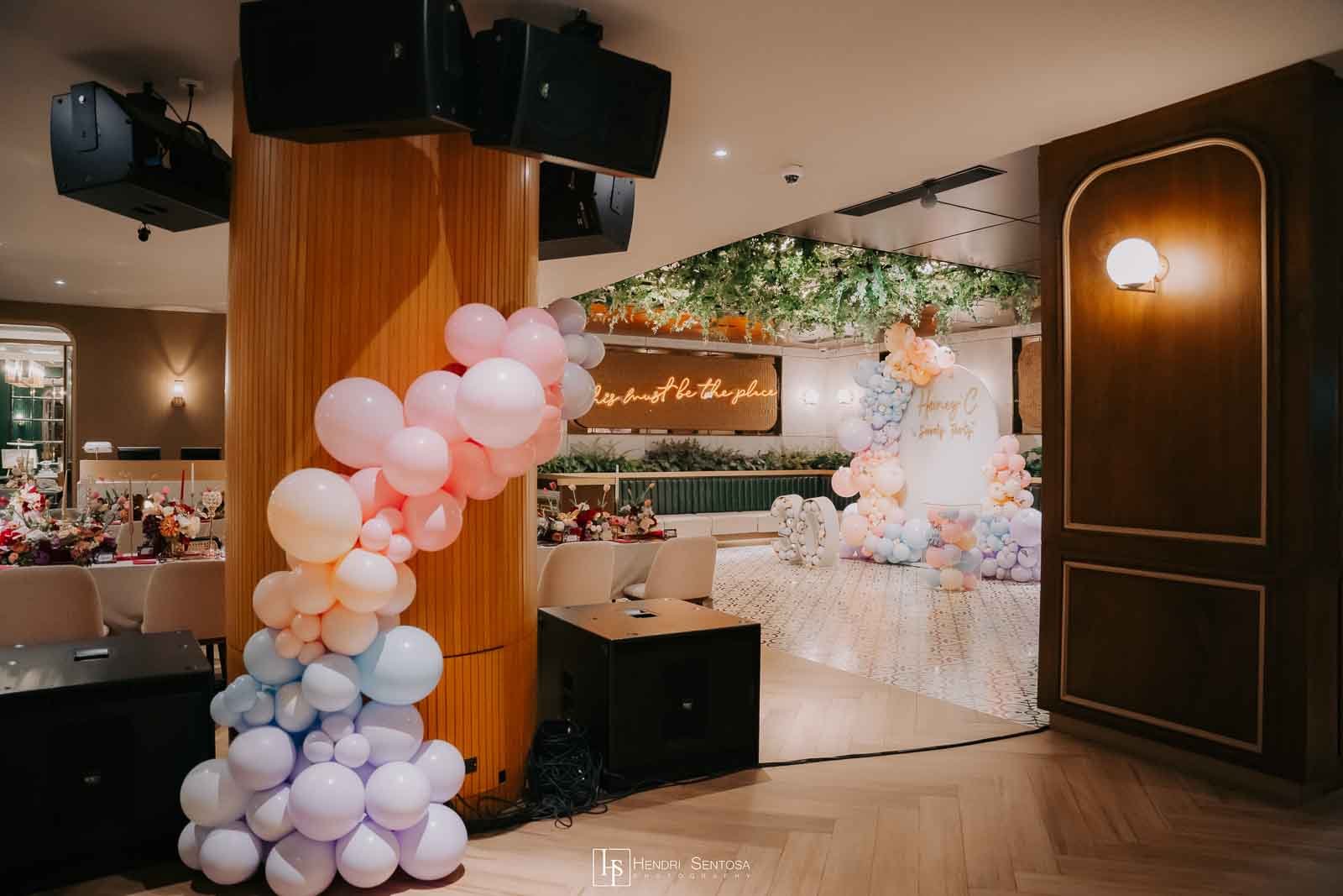 Pastel backdrop decoration - Image 11