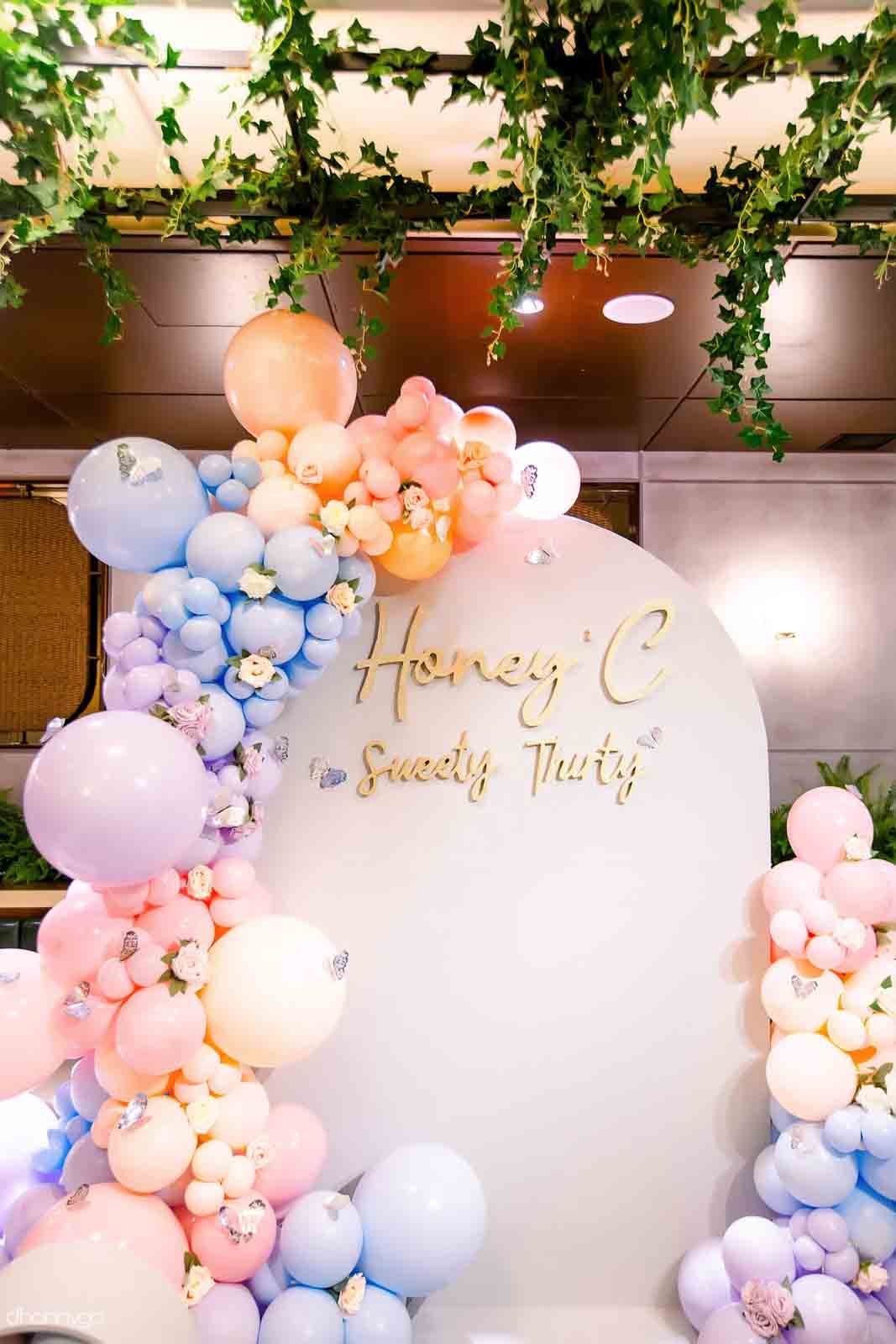Pastel backdrop decoration - Image 8