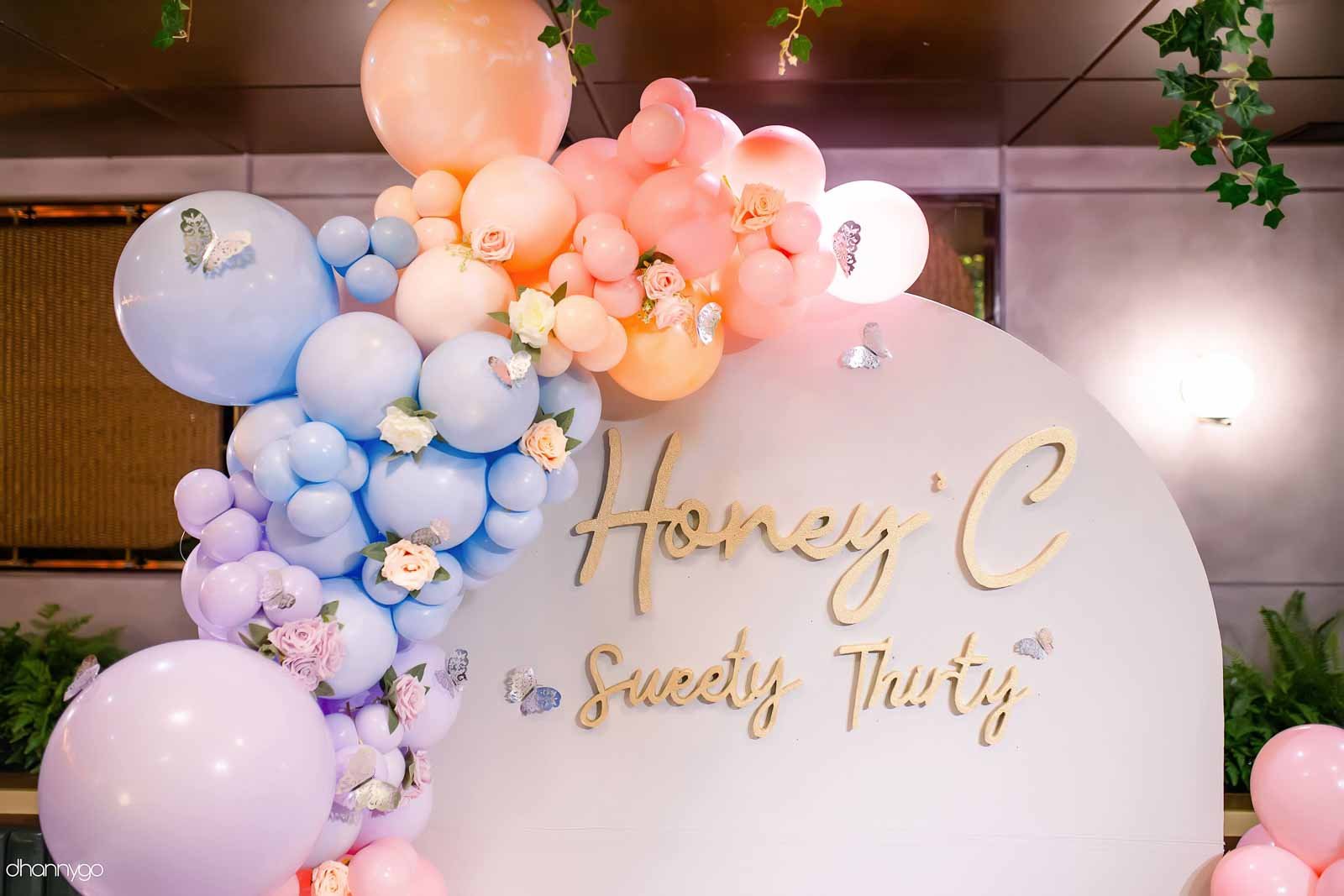 Pastel backdrop decoration - Image 5