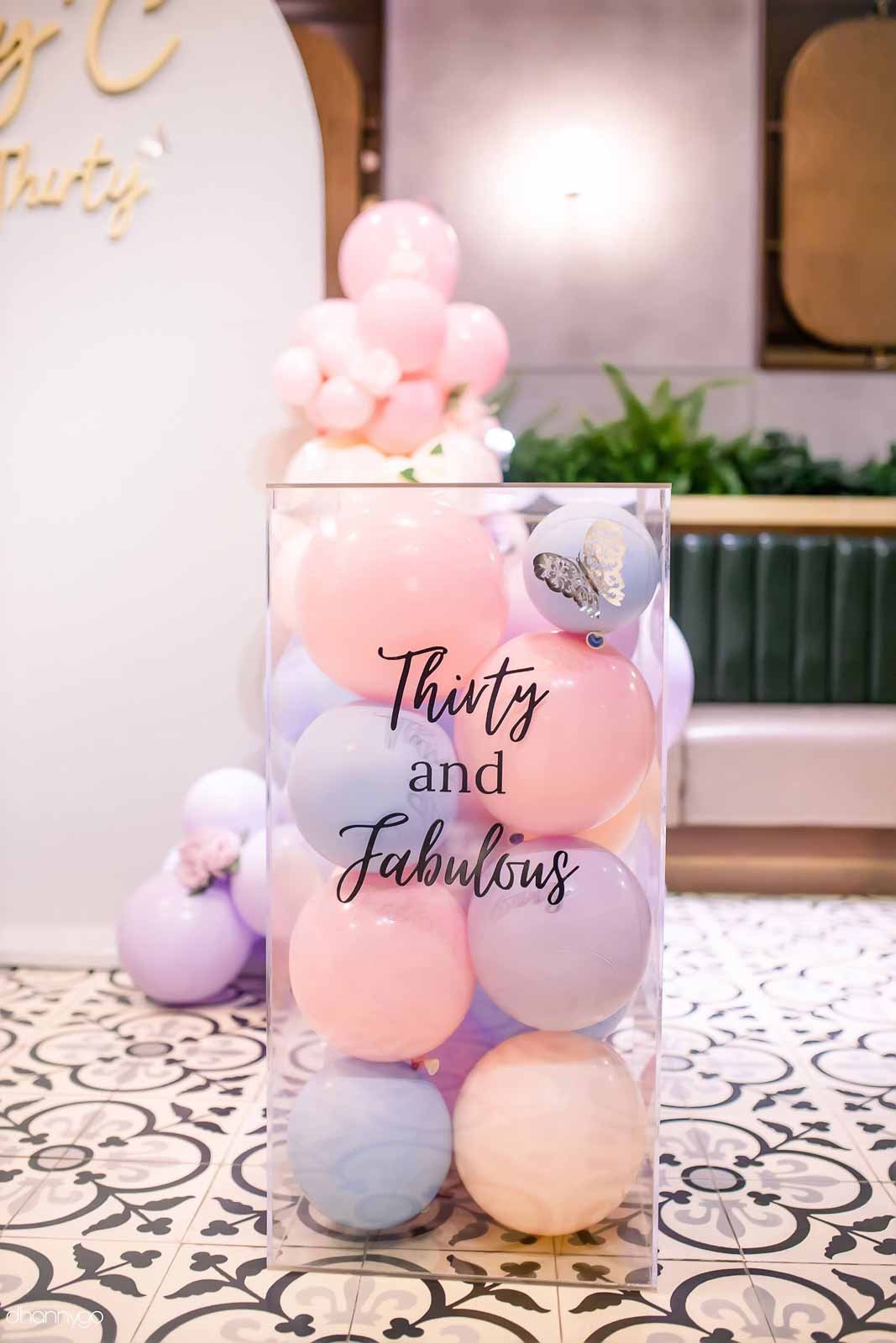 Pastel backdrop decoration - Image 4