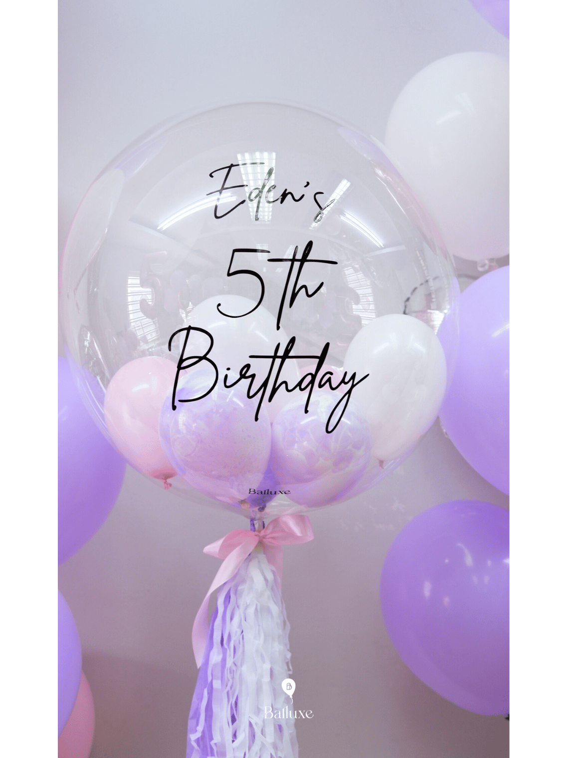 36" Transparent Helium Balloon